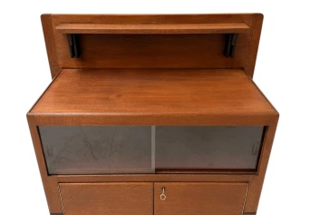 Modernist Art Deco Cabinet by Anton Lucas for N.V. Meubelkunst Leiden, 1920s